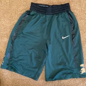 Nike Michigan State Basketball Shorts